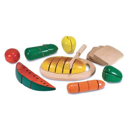 Melissa & Doug Wooden Cutting Food - ROLE PLAY - Beattys of Loughrea