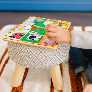 Melissa & Doug Farm Wooden Chunky Puzzle - JIGSAWS - Beattys of Loughrea