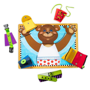 Melissa & Doug Wooden Basic Skills Puzzle Board - BABY TOYS - Beattys of Loughrea