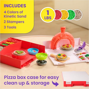 Kinetic Sand Squish Pizza Set - ART & CRAFT/MAGIC/AIRFIX - Beattys of Loughrea