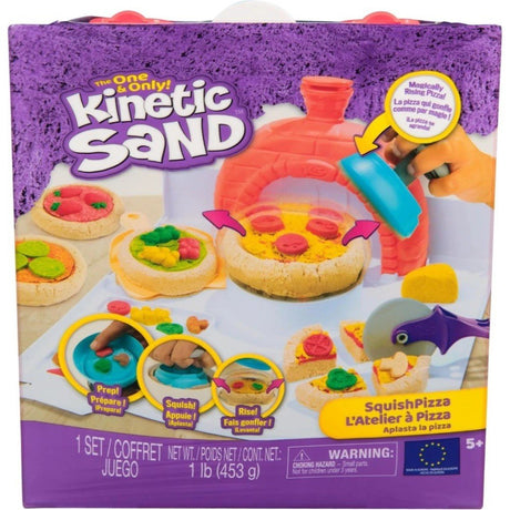 Kinetic Sand Squish Pizza Set - ART & CRAFT/MAGIC/AIRFIX - Beattys of Loughrea
