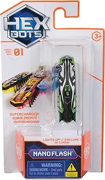 HEX BOTS Flash Nano Single - A/M, TRANSFORMERS - Beattys of Loughrea