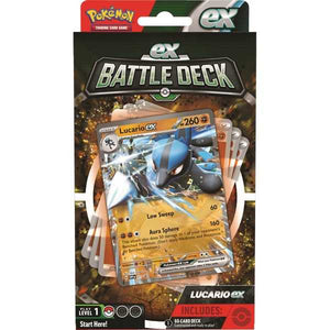 Pokémon TCG: Lucario and Ampharos EX Battle Deck - HALLOWEEN, PKT MONEY, JOKE - Beattys of Loughrea