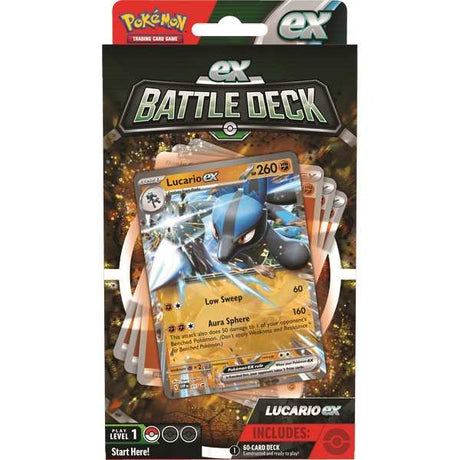 Pokémon TCG: Lucario and Ampharos EX Battle Deck - HALLOWEEN, PKT MONEY, JOKE - Beattys of Loughrea