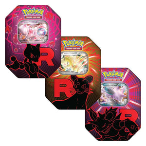 Pokémon TCG: Team Rocket Tin - HALLOWEEN, PKT MONEY, JOKE - Beattys of Loughrea