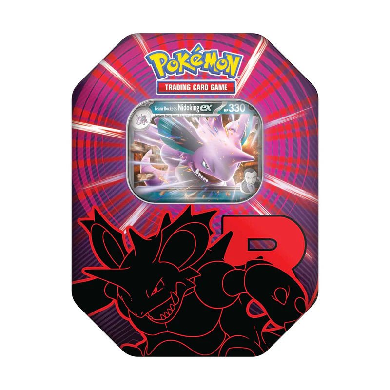 Pokémon TCG: Team Rocket Tin - HALLOWEEN, PKT MONEY, JOKE - Beattys of Loughrea