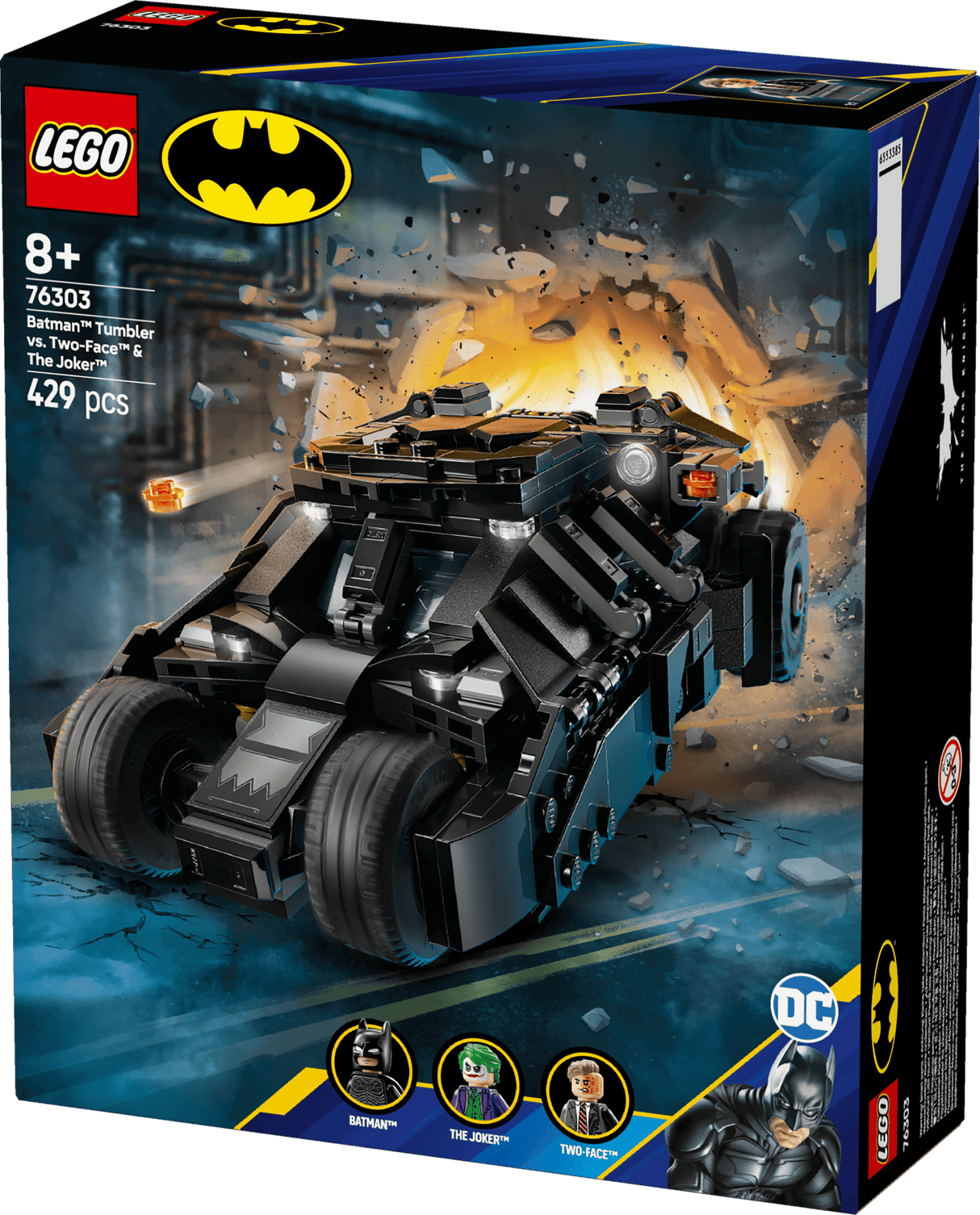 Lego 76303 Batman Tumbler vs. Two - Face & The Joker - CONSTRUCTION - LEGO/KNEX ETC - Beattys of Loughrea