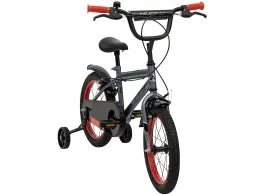 Huffy Pro Thunder 16" Bike - Charcoal - BIKES - FULL SIZE - Beattys of Loughrea