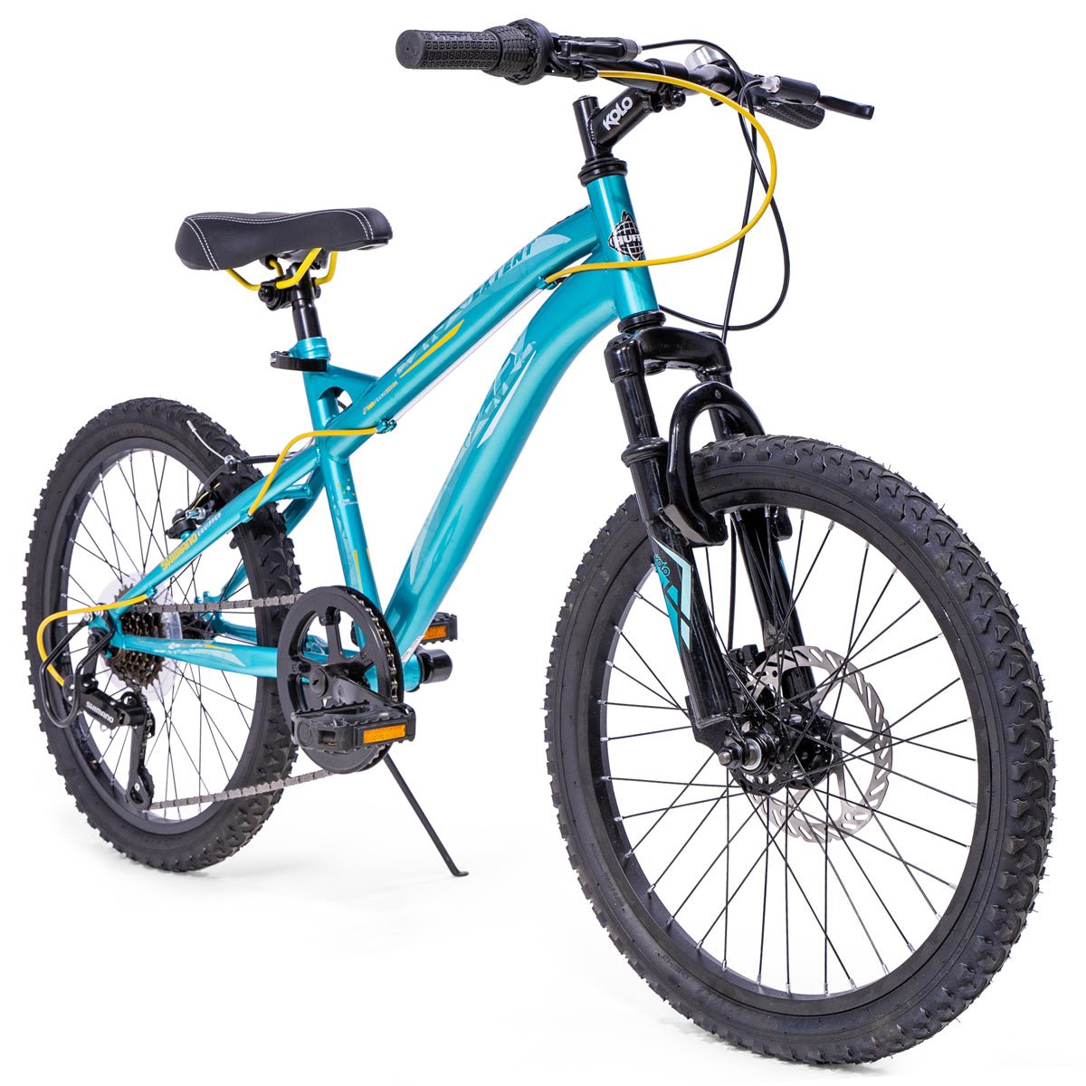 Huffy Extent Junior 20" Mountain Bike - Aqua Blue - BIKES - FULL SIZE - Beattys of Loughrea
