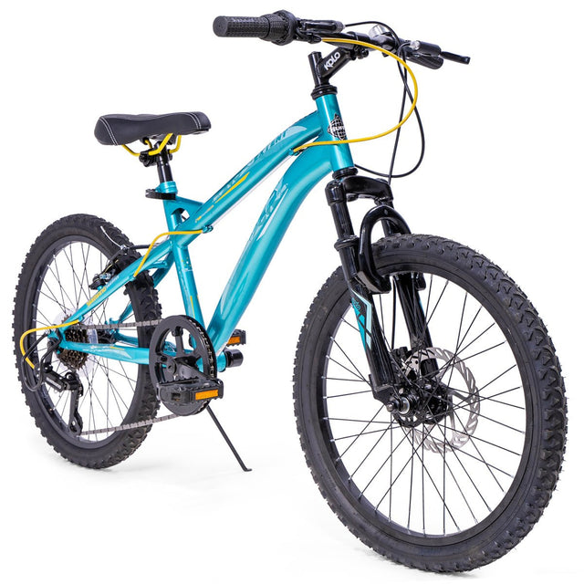 Huffy Extent Junior 20" Mountain Bike - Aqua Blue - BIKES - FULL SIZE - Beattys of Loughrea