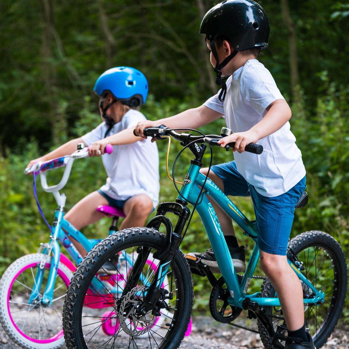 Huffy Extent Junior 20" Mountain Bike - Aqua Blue - BIKES - FULL SIZE - Beattys of Loughrea