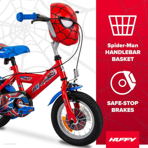 Huffy Marvel Spiderman 12" Bike - BIKES - CHILDRENS - Beattys of Loughrea