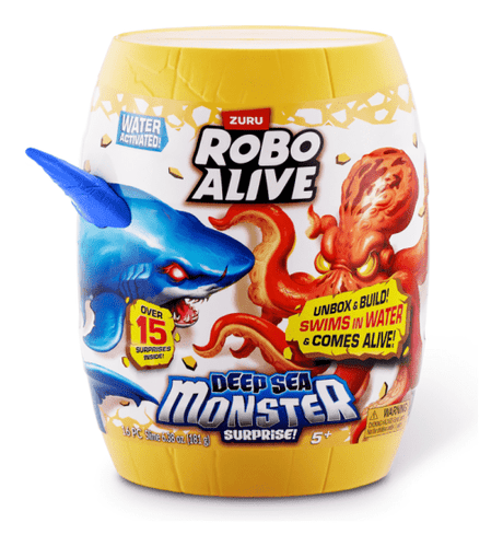 Robo Alive Water Activated S1 Deep Sea Monster - A/M, TRANSFORMERS - Beattys of Loughrea