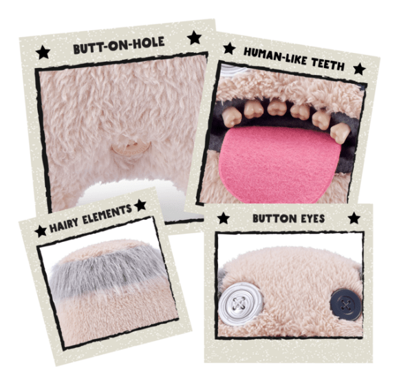 Fuggler 9" Hairy Fuggs S1 - DOLLS - Beattys of Loughrea