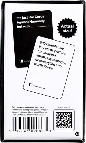 Cards Against Humanity Tiny (US Version) - BOARD GAMES / DVD GAMES - Beattys of Loughrea