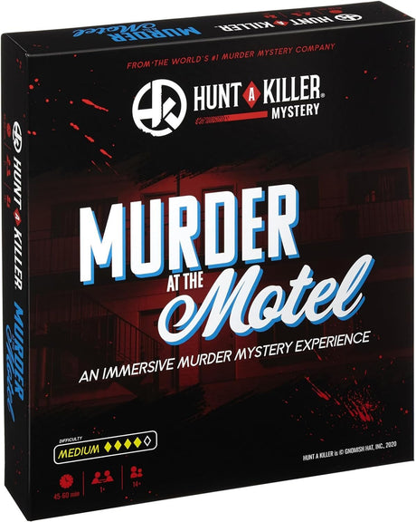 Hunt a Killer: Murder at the Motel - BOARD GAMES / DVD GAMES - Beattys of Loughrea