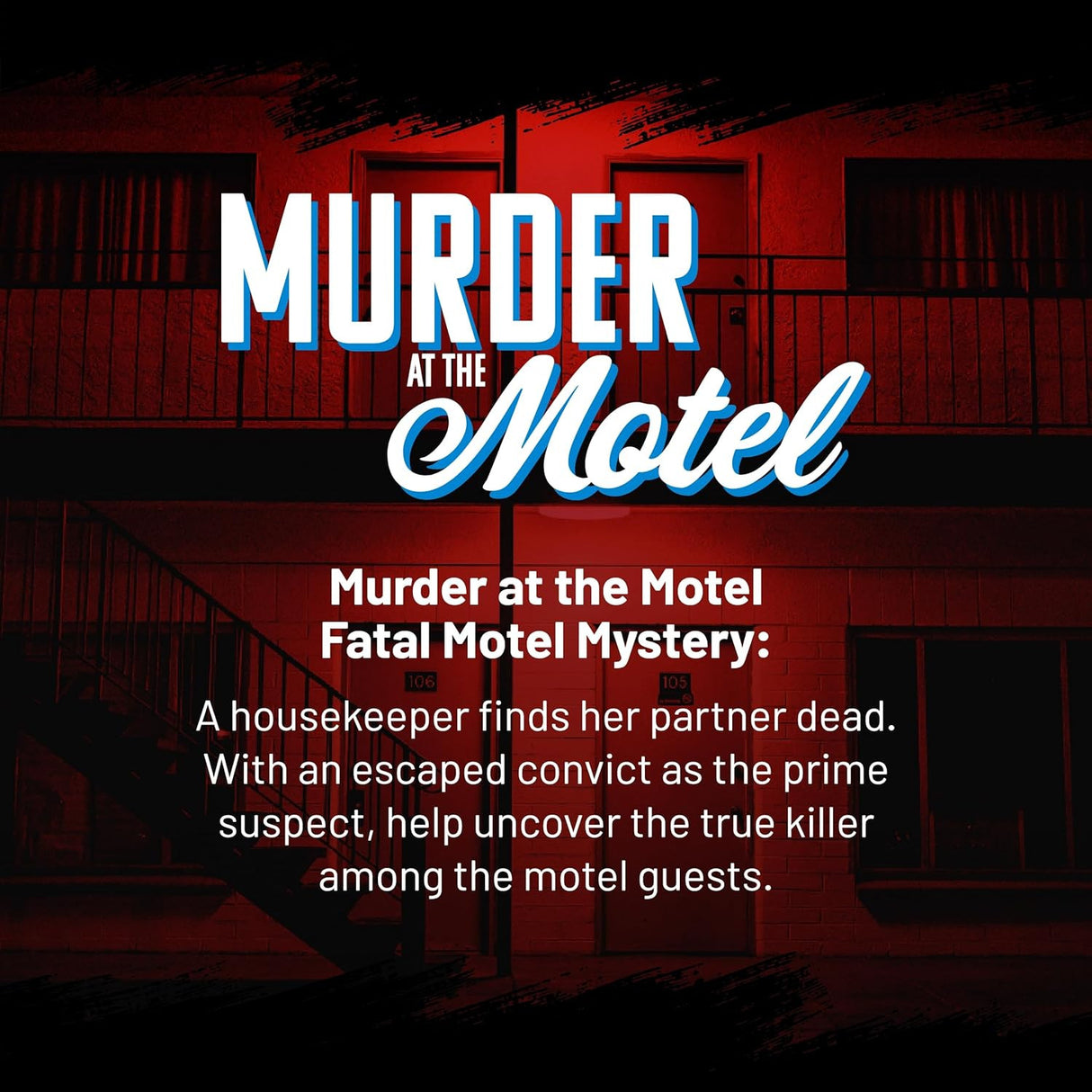 Hunt a Killer: Murder at the Motel - BOARD GAMES / DVD GAMES - Beattys of Loughrea