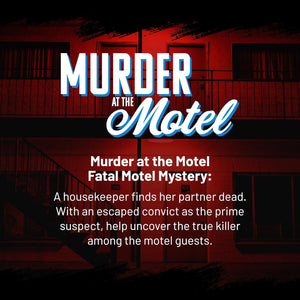 Hunt a Killer: Murder at the Motel - BOARD GAMES / DVD GAMES - Beattys of Loughrea