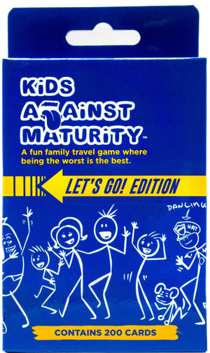 Kids Against Maturity Lets Go Edition (Travel) - BOARD GAMES / DVD GAMES - Beattys of Loughrea
