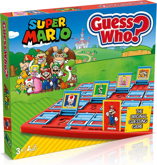 Super Mario Guess Who? Board Game - BOARD GAMES / DVD GAMES - Beattys of Loughrea