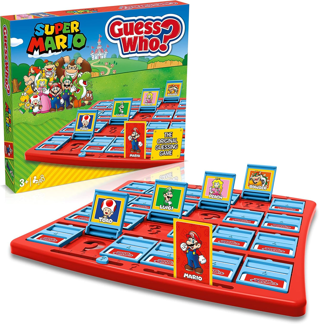 Super Mario Guess Who? Board Game - BOARD GAMES / DVD GAMES - Beattys of Loughrea