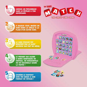 Disney Princess Top Trumps Match - The Crazy Cube Game - BOARD GAMES / DVD GAMES - Beattys of Loughrea