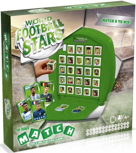 Top Trumps Match - World Football Stars - BOARD GAMES / DVD GAMES - Beattys of Loughrea