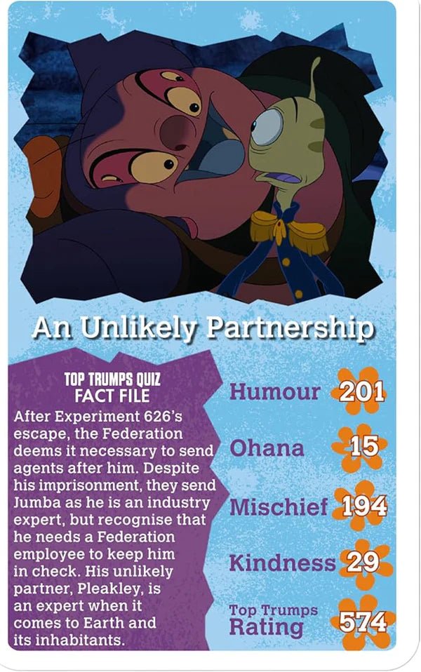 Top Trumps Specials Card Game - Lilo and Stitch - Beattys of Loughrea | www.beattys.ie