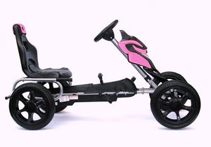 Thunder Eva Rubber Go Kart - Pink - GO KART/SCOOTER/ROCKING HORSE - Beattys of Loughrea