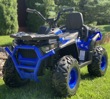 Desert Commander 24V Electric Ride On Quad - Blue - BATTERY OPERATED RIDE ONS - Beattys of Loughrea