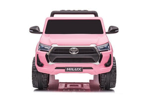 Toyota Hilux 12V Electric Ride On Jeep - Pink - BATTERY OPERATED RIDE ONS - Beattys of Loughrea