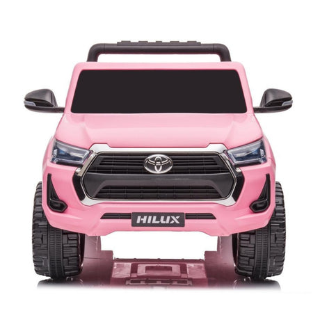 Toyota Hilux 12V Electric Ride On Jeep Pink - BATTERY OPERATED RIDE ONS - Beattys of Loughrea