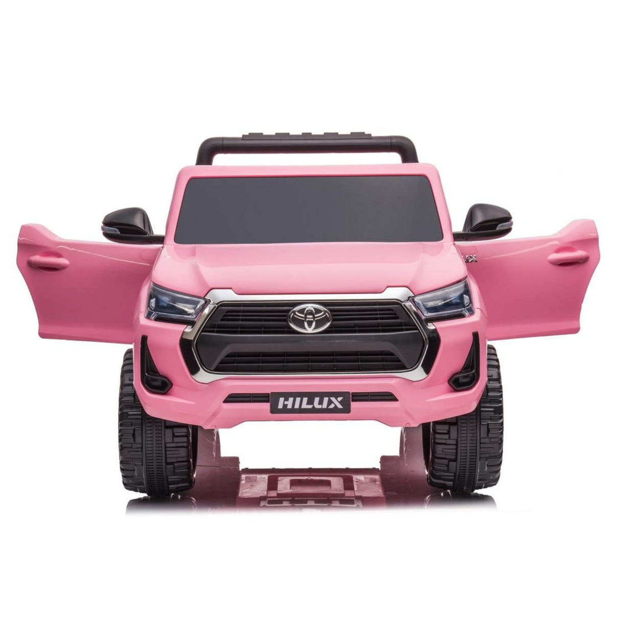Toyota Hilux 12V Electric Ride On Jeep Pink - BATTERY OPERATED RIDE ONS - Beattys of Loughrea