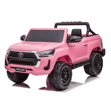 Toyota Hilux 12V Electric Ride On Jeep - Pink - BATTERY OPERATED RIDE ONS - Beattys of Loughrea
