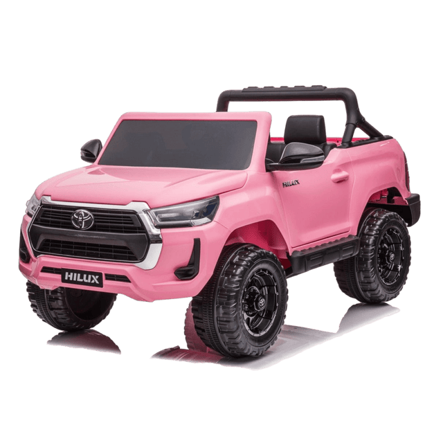 Toyota Hilux 12V Electric Ride On Jeep - Pink - BATTERY OPERATED RIDE ONS - Beattys of Loughrea