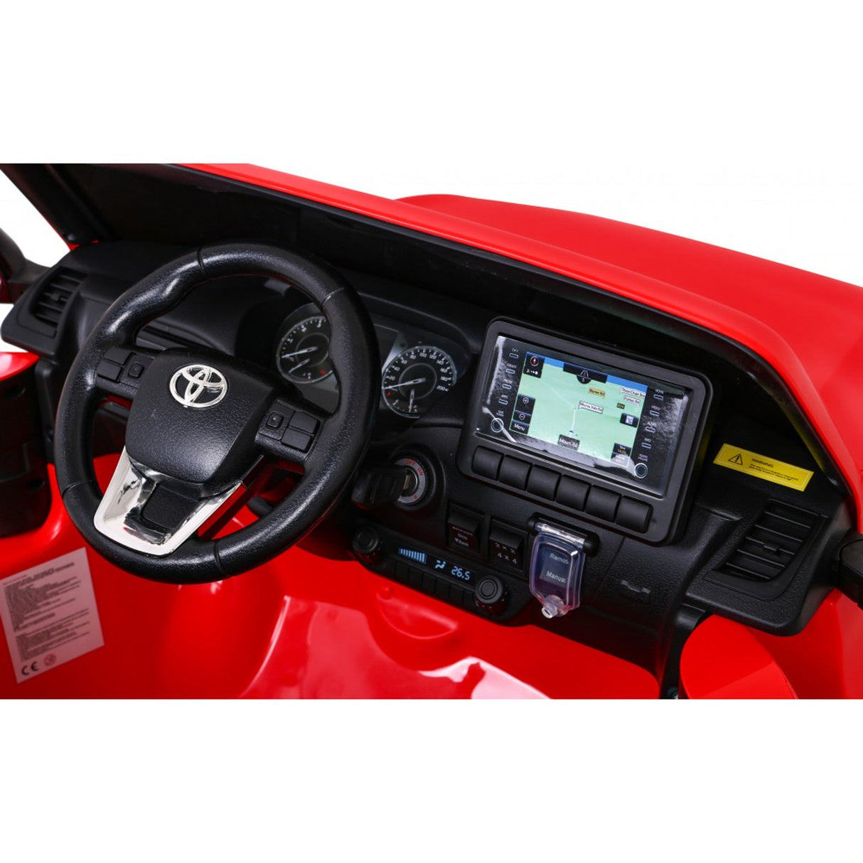 Toyota Hilux 12V Electric Ride On Jeep - Red - BATTERY OPERATED RIDE ONS - Beattys of Loughrea