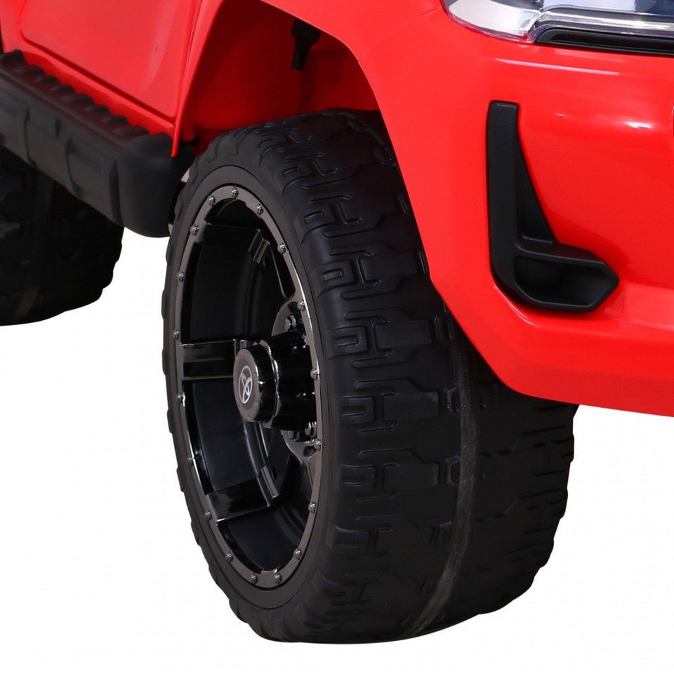 Toyota Hilux 12V Electric Ride On Jeep - Red - BATTERY OPERATED RIDE ONS - Beattys of Loughrea