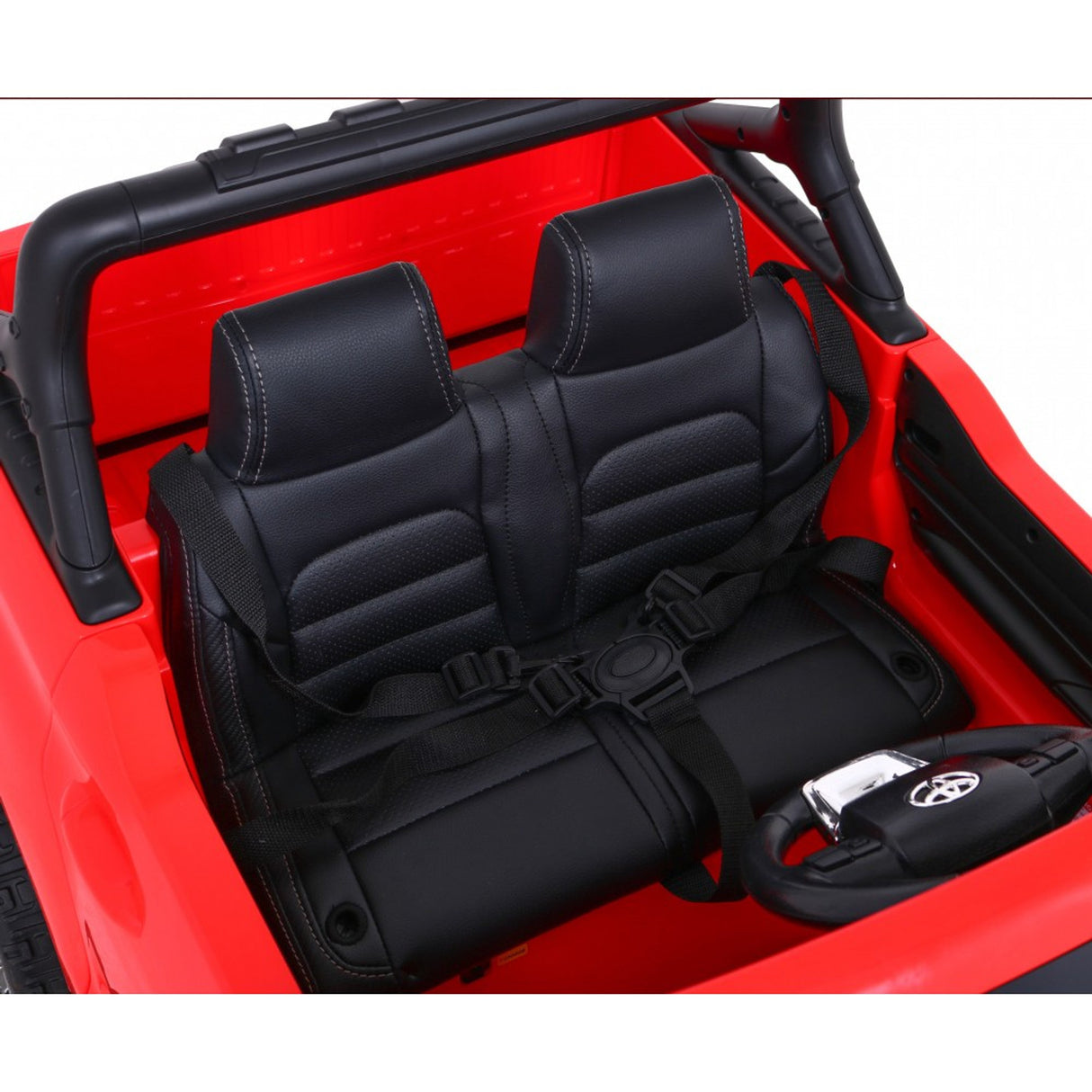 Toyota Hilux 12V Electric Ride On Jeep - Red - BATTERY OPERATED RIDE ONS - Beattys of Loughrea