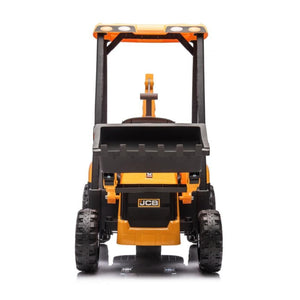 JCB Digger 12V Electric Ride On Tractor With Loader & Backhoe