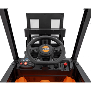 JCB Forklift 12V Electric Ride On Tractor - Yellow - Beattys of Loughrea | www.beattys.ie