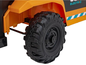 JCB Forklift 12V Electric Ride On Tractor Yellow - BATTERY OPERATED RIDE ONS - Beattys of Loughrea