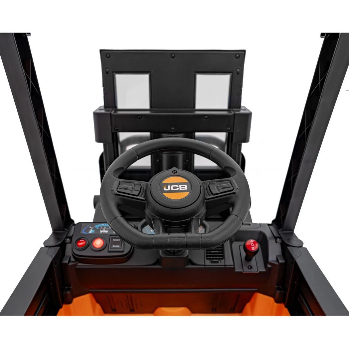 JCB Forklift 12V Electric Ride On Tractor Yellow - BATTERY OPERATED RIDE ONS - Beattys of Loughrea