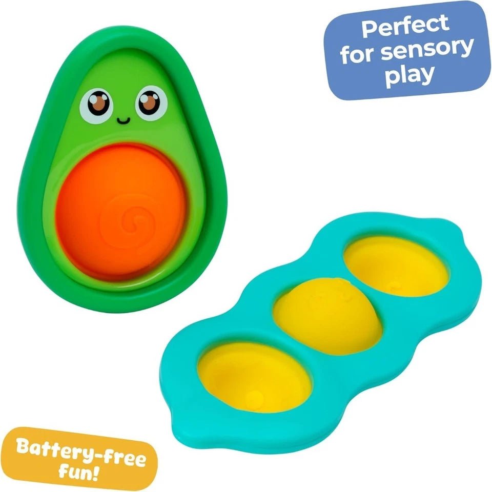 Play Tots Avocado & Bean Popper - BABY TOYS - Beattys of Loughrea