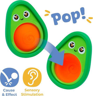 Play Tots Avocado & Bean Popper - BABY TOYS - Beattys of Loughrea
