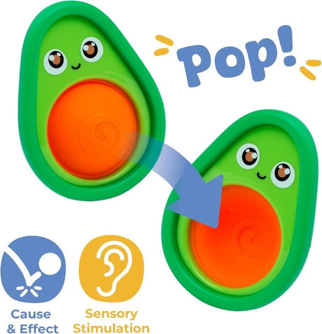 Play Tots Avocado & Bean Popper - BABY TOYS - Beattys of Loughrea