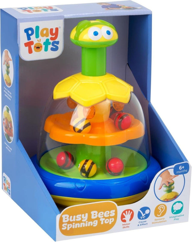 Play Tots Busy Bees Spinning Top - BABY TOYS - Beattys of Loughrea