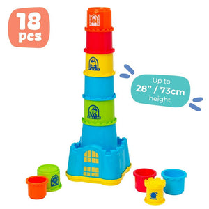 Play Tots Castle Nesting Stacker - BABY TOYS - Beattys of Loughrea