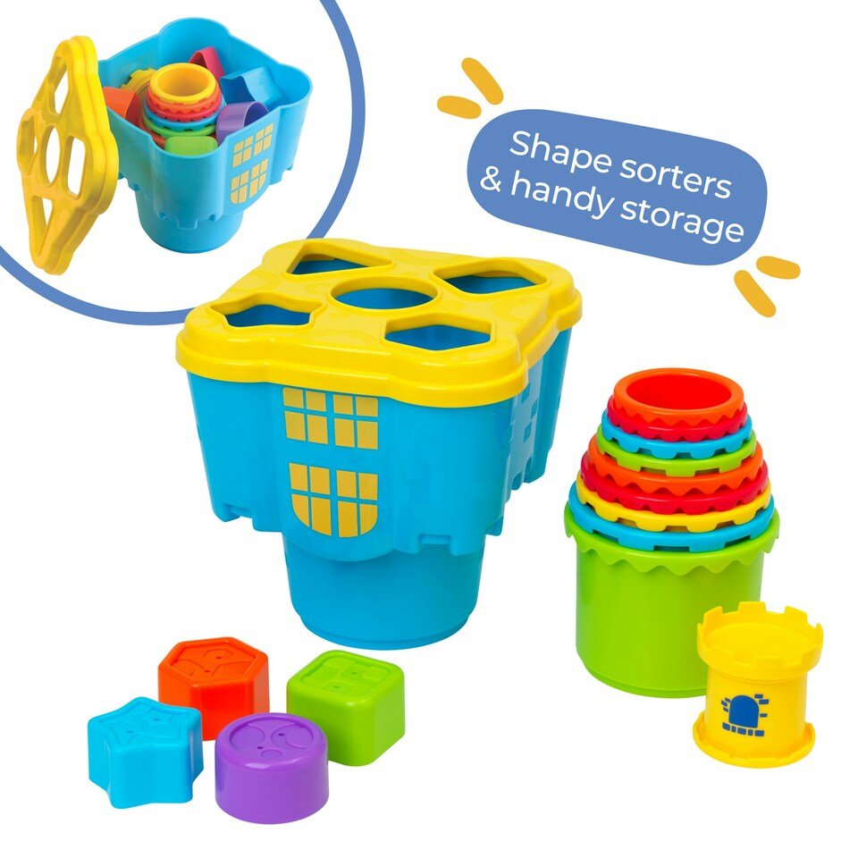 Play Tots Castle Nesting Stacker - BABY TOYS - Beattys of Loughrea