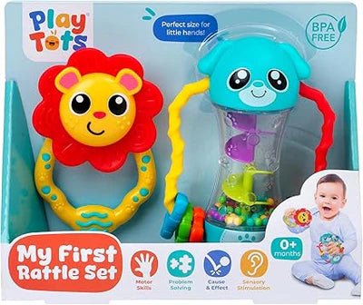 Play Tots My First Rattle Set Assorted Styles - BABY TOYS - Beattys of Loughrea