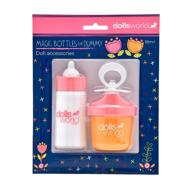 Dolls World Atlantic Magic Bottle & Dummy Set - DOLL ACCESSORIES/PRAMS - Beattys of Loughrea